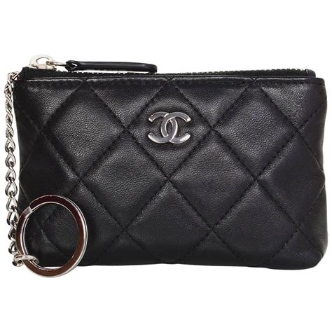 chanel lambskin key pouch|Chanel Lambskin Bags .